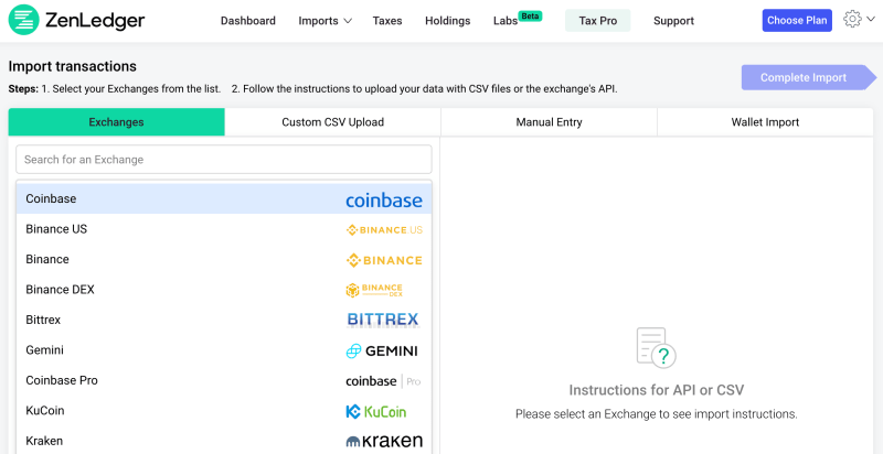 6437FCCAEBC11D45DF13648 Zenledger Import